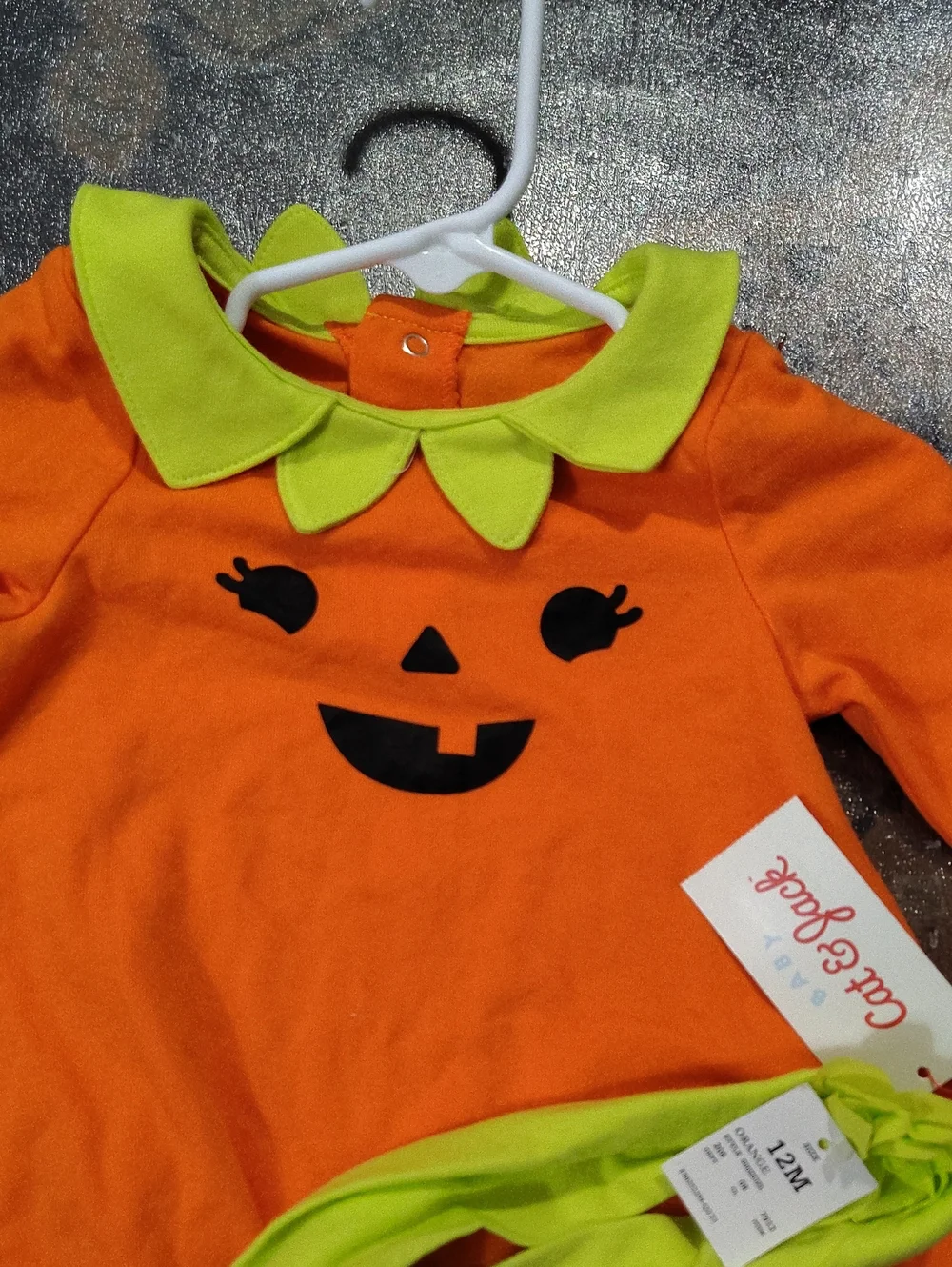 Nwt 12m Pumpkin Outfit $25